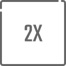 2X Efficiency