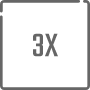 3X Efficiency