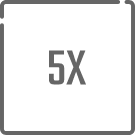 5X Efficiency